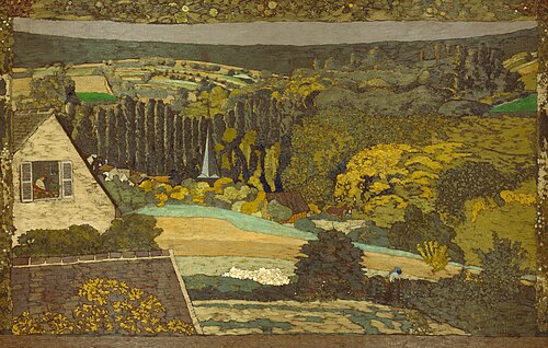 Landscape: Window Overlooking the Woods by Édouard Jean Vuillard