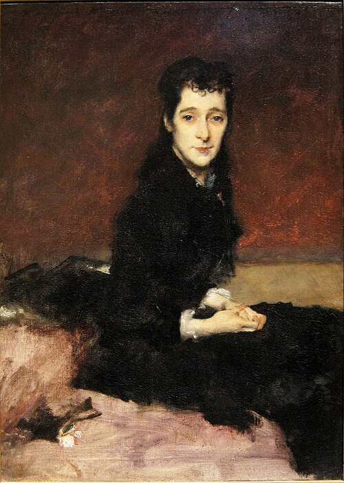 Mrs. Charles Gifford Dyer (Mary Anthony) by John Singer Sargent