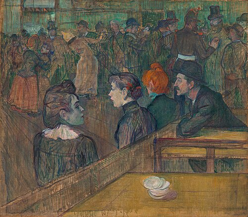 Moulin de la Galette by Henri de Toulouse-Lautrec