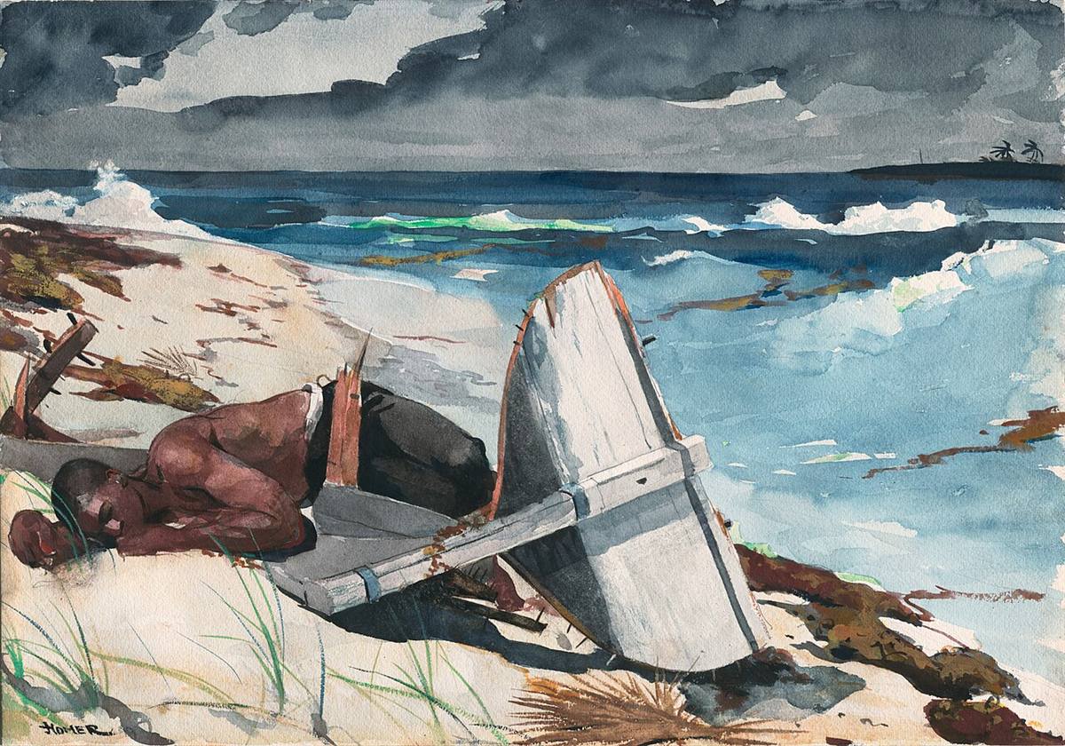 After the Hurricane, Bahamas by Winslow Homer