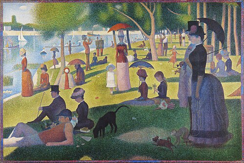 A Sunday on La Grande Jatte — 1884 by Georges Seurat