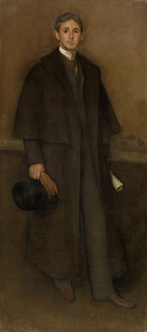 Arrangement in Flesh Color and Brown: Portrait of Arthur Jerome Eddy by James McNeill Whistler