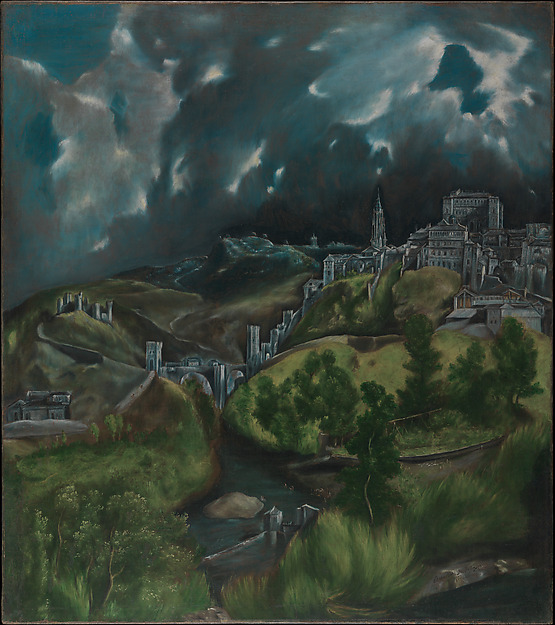 View of Toledo by El Greco (Domenikos Theotokopoulos)