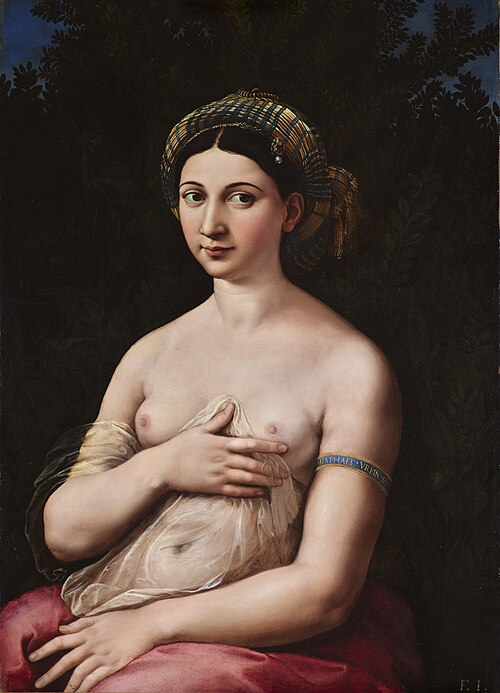 La Fornarina by Raphael