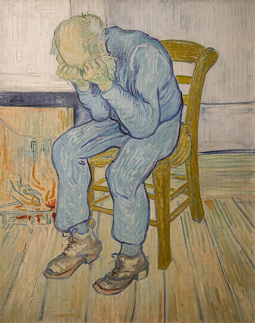At Eternity's Gate by Vincent van Gogh