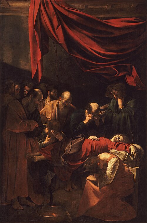 Death of the Virgin by Caravaggio