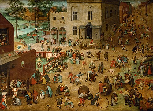 Children's Games by Pieter Brueghel the Elder