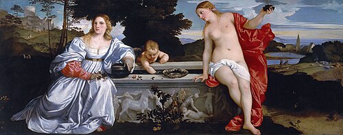 Sacred and Profane Love by Titian