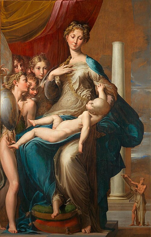 Madonna with the Long Neck by Parmigianino