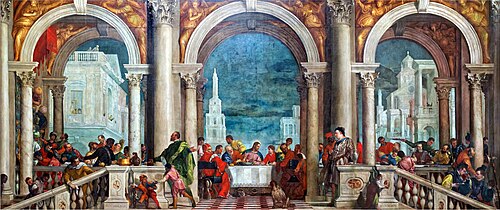 The Feast in the House of Levi by Paolo Veronese